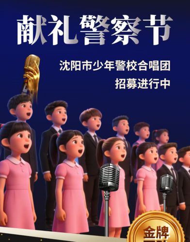 献礼警察节合唱团